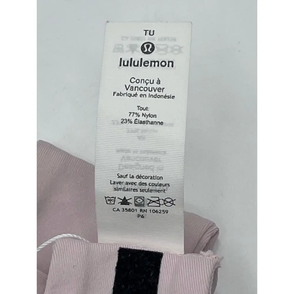 Lululemon Fly Away Tamer Headband Luxtreme Soft‎ Pink Lilac NWOT